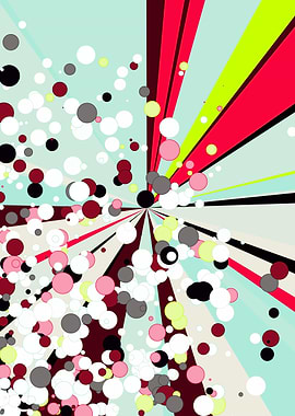 Universe Colorful Lines