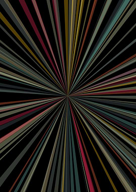 Universe Colorful Lines