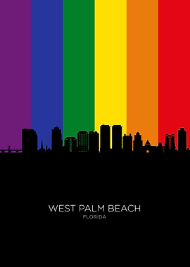 West Palm Beach Skyline