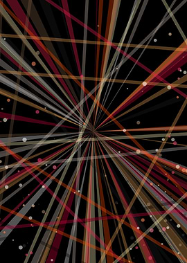 Universe Colorful Lines