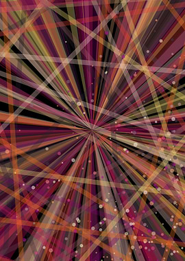 Universe Colorful Lines