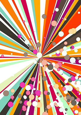 Universe Colorful Lines