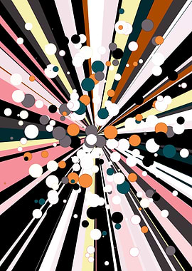 Universe Colorful Lines