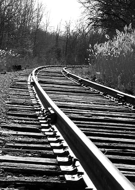 railroad track photo 9