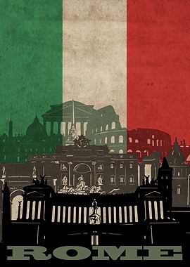 rome city flag