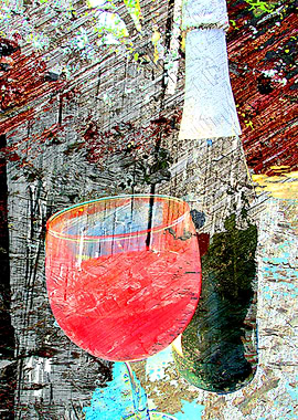 Wine art wine love 1