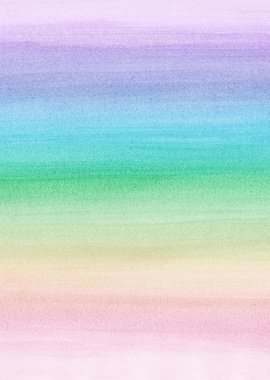 Rainbow Watercolor 1