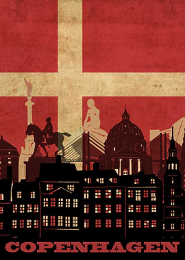 copenhagen city flag