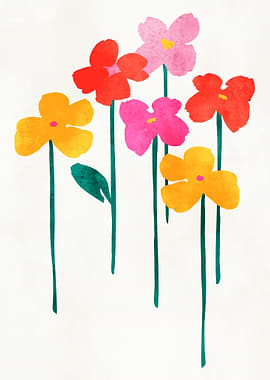 Little Happy Flowers