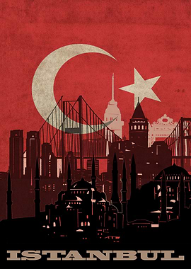 istanbul city flag