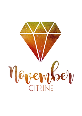 November Citrine Birthston