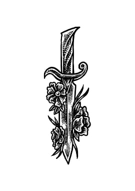 Blade Sword dot work