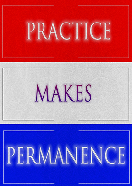 Practice Makes Permanence