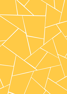 Yellow White Geometric 1