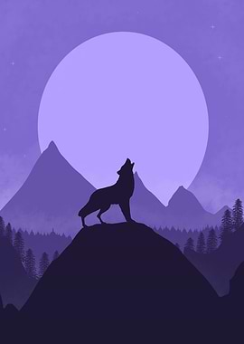 A Wolf Howling