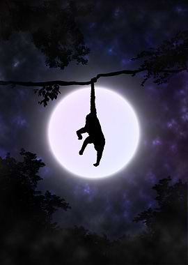 Monkey Silhouette