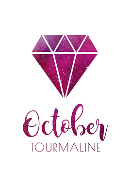 October tourmaline gem