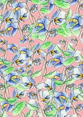 Purple Floral Pattern