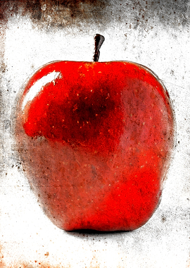 Black and Red Apple 04