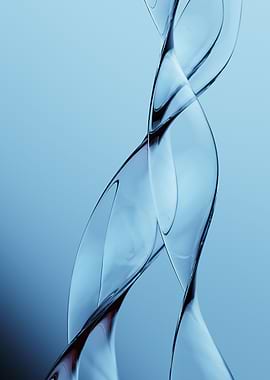 Twisted glass