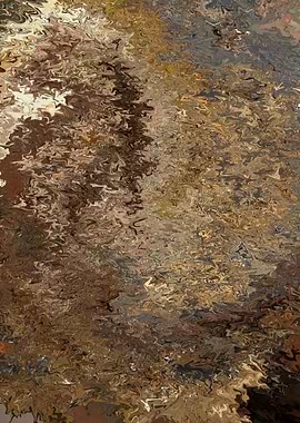 mono brown abstract rought