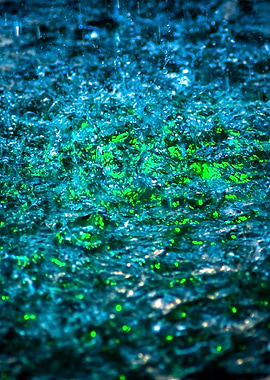 Water Color Green
