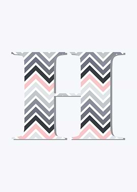 pattern letter h
