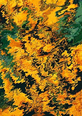 sun flower abstract rough