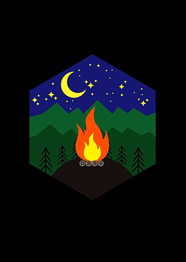 Campfire Camping