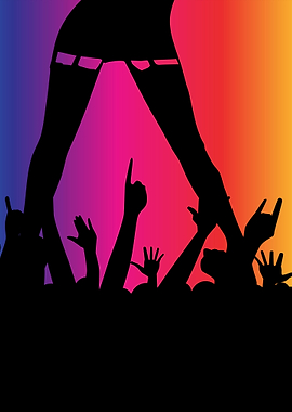 Entertainer With Audience