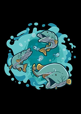 Fish Water Illustration