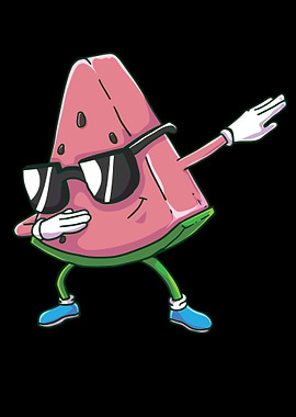 Dabbing Watermelon