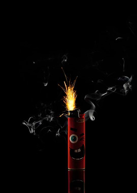 Creative lighter photo