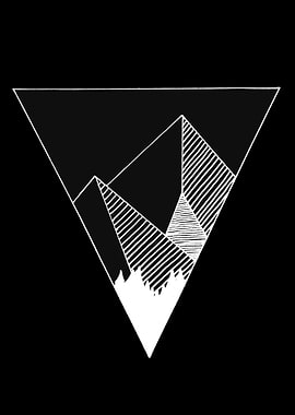 triangle mountains black