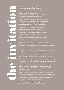 The Inviation in Grey