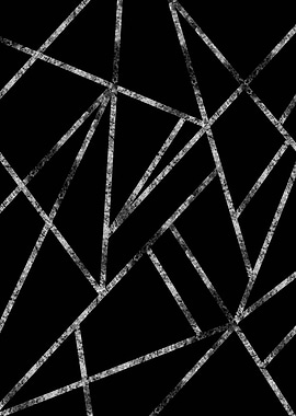 Classic Black Silver Geo 1