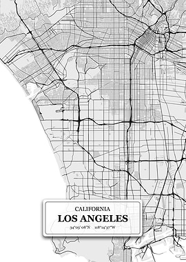 Los Angeles City Map