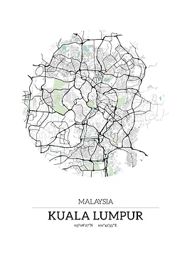 Kuala Lumpur City Map