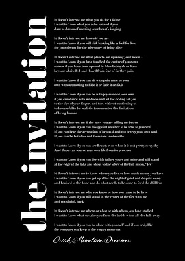 The Invitation on Black