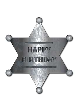 Happy Birthday Badge