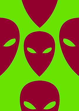 minimalist alien