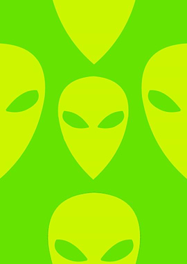 minimalist alien