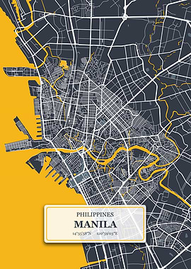 Manila Philippines City Ma