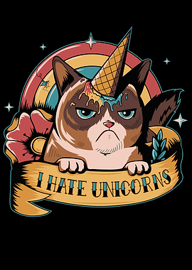 Angry Cat unicorn