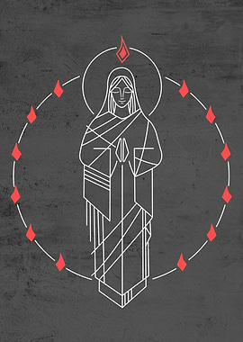 Virgin Mary at Pentecost