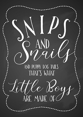 boys are made of wall art