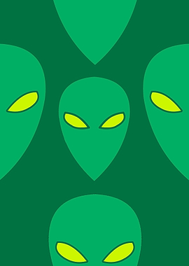 minimalist alien