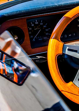 Sports Car Interior Left