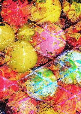 Bubble gum abstract art 3