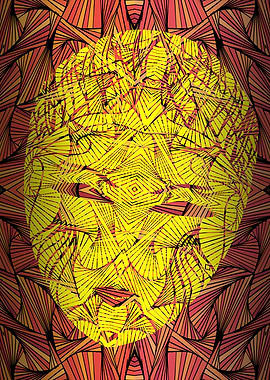 Beauty Face in Yellow